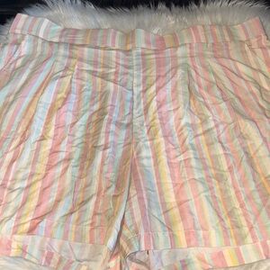 Torrid Multicolor Striped Women's Shorts
